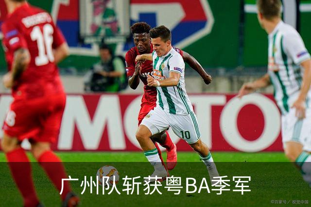 广州队斩获粤BA季军
